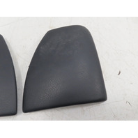 01 Porsche Boxster S 986 #1330 Trim Pair, Center Console Side Panel Blue 996552091 996552092