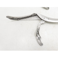 01 Porsche Boxster S 986 #1330 Hinge Pair, Convertible Top Cover Guide Arms 98656155201 98656155101