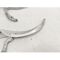 01 Porsche Boxster S 986 #1330 Hinge Pair, Convertible Top Cover Guide Arms 98656155201 98656155101