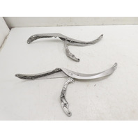 01 Porsche Boxster S 986 #1330 Hinge Pair, Convertible Top Cover Guide Arms 98656155201 98656155101