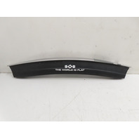01 Porsche Boxster S 986 #1330 Trim, Rear Spoiler Wing, Arctic Silver OEM