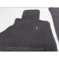 01 Porsche Boxster S 986 #1330 Floor Mat Pair, Set of 2 Carpets, Blue Left & Right