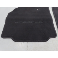 01 Porsche Boxster S 986 #1330 Floor Mat Pair, Set of 2 Carpets, Blue Left & Right