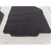 01 Porsche Boxster S 986 #1330 Floor Mat Pair, Set of 2 Carpets, Blue Left & Right