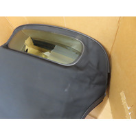 01 Porsche Boxster S 986 #1330 Convertible Soft Top W/ Glass Window, Black