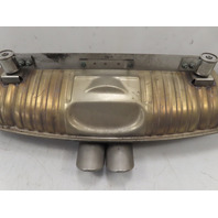 01 Porsche Boxster S 986 #1330 Exhaust Muffler, 3.2L M96.21 Motor OEM 99611114105