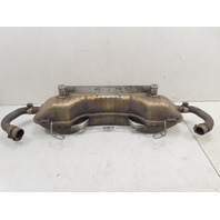 01 Porsche Boxster S 986 #1330 Exhaust Muffler, 3.2L M96.21 Motor OEM 99611114105