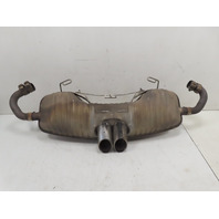 01 Porsche Boxster S 986 #1330 Exhaust Muffler, 3.2L M96.21 Motor OEM 99611114105