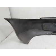 01 Porsche Boxster S 986 #1330 Bumper, Cover Rear Arctic Silver 98650541101