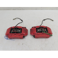 01 Porsche Boxster S 986 #1330 Caliper, Rear Brembo Red 911 996352421, 996352422