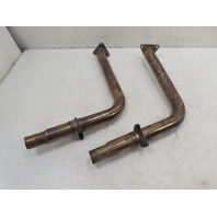 01 Porsche Boxster S 986 #1330 Straight Pipe Pair Exhaust Manifold 3.2L M96.21 Motor OEM