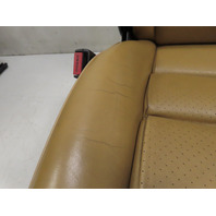 87 Porsche 928 S4 #1331 Seat Pair, Front 12-Way Power Leather, Tan Champagne