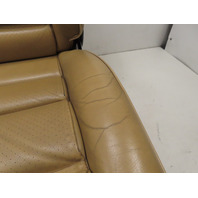 87 Porsche 928 S4 #1331 Seat Pair, Front 12-Way Power Leather, Tan Champagne