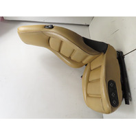 87 Porsche 928 S4 #1331 Seat Pair, Front 12-Way Power Leather, Tan Champagne