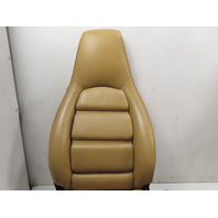 87 Porsche 928 S4 #1331 Seat Pair, Front 12-Way Power Leather, Tan Champagne
