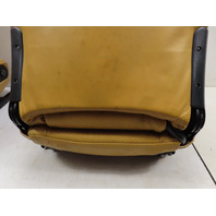 87 Porsche 928 S4 #1331 Seat Pair, Front 12-Way Power Leather, Tan Champagne