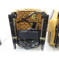 87 Porsche 928 S4 #1331 Seat Pair, Front 12-Way Power Leather, Tan Champagne