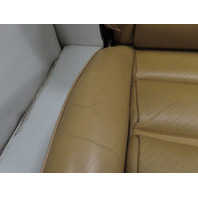 87 Porsche 928 S4 #1331 Seat Pair, Front 12-Way Power Leather, Tan Champagne