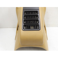 87 Porsche 928 S4 #1331 Center Console, Rear Tan A/C Heater Core Vent Grill