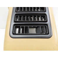 87 Porsche 928 S4 #1331 Center Console, Rear Tan A/C Heater Core Vent Grill