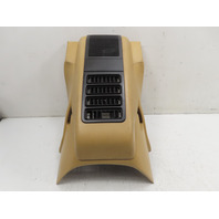 87 Porsche 928 S4 #1331 Center Console, Rear Tan A/C Heater Core Vent Grill