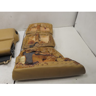 87 Porsche 928 S4 #1331 Seat Set, Rear, Tan Champagne Bottom & Backrest