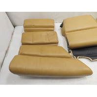 87 Porsche 928 S4 #1331 Seat Set, Rear, Tan Champagne Bottom & Backrest