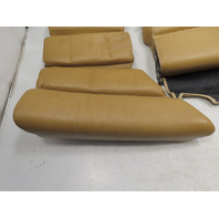 87 Porsche 928 S4 #1331 Seat Set, Rear, Tan Champagne Bottom & Backrest