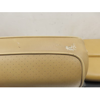 87 Porsche 928 S4 #1331 Seat Set, Rear, Tan Champagne Bottom & Backrest
