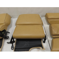 87 Porsche 928 S4 #1331 Seat Set, Rear, Tan Champagne Bottom & Backrest