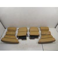 87 Porsche 928 S4 #1331 Seat Set, Rear, Tan Champagne Bottom & Backrest