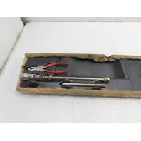 87 Porsche 928 S4 #1331 Tool Kit & Shelf Rear Hatch Genuine Complete 92855118106