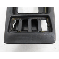 87 Porsche 928 S4 #1331 Trim, Center Console Black OEM 92855206304
