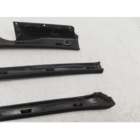 87 Porsche 928 S4 #1331 Trim Set, Trunk Hatch Interior 3PCS, Black