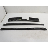 87 Porsche 928 S4 #1331 Trim Set, Trunk Hatch Interior 3PCS, Black
