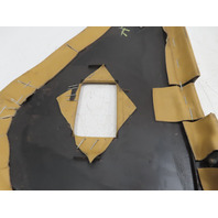 87 Porsche 928 S4 #1331 Trim Pair, Rear Seatbelt Seat Panel Champagne
