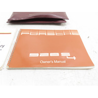87 Porsche 928 S4 #1331 Owners Manual, Dealer Directory Pouch