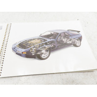 87 Porsche 928 S4 #1331 Owners Manual, Dealer Directory Pouch
