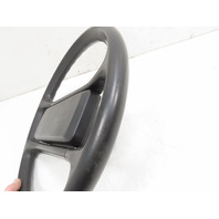 87 Porsche 928 S4 #1331 Steering Wheel W/ Pad, Leather Black
