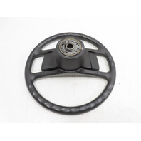 87 Porsche 928 S4 #1331 Steering Wheel W/ Pad, Leather Black