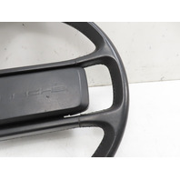 87 Porsche 928 S4 #1331 Steering Wheel W/ Pad, Leather Black