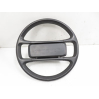 87 Porsche 928 S4 #1331 Steering Wheel W/ Pad, Leather Black