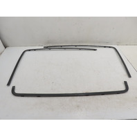 87 Porsche 928 S4 #1331 Trim Set, Hatch Trunk 3PC Molding