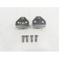 87 Porsche 928 S4 #1331 Lock Latch Set, Door Striker Left & Right 92853713302