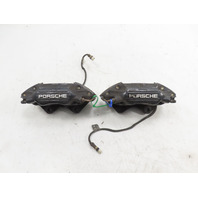 87 Porsche 928 S4 #1331 Brake Caliper Pair, Rear Brembo 944 Turbo 951 92835242100 92835242200