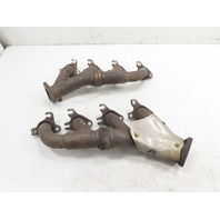 87 Porsche 928 S4 #1331 Exhaust Manifold Pair, Left & Right M28.42 5.0L V8 92811114607 92811114507