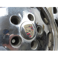 87 Porsche 928 S4 #1331 Wheel Set Chrome 7 Spoke 8Jx16 D90