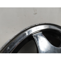 87 Porsche 928 S4 #1331 Wheel Set Chrome 7 Spoke 8Jx16 D90