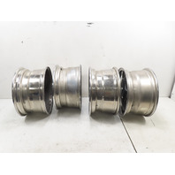 87 Porsche 928 S4 #1331 Wheel Set Chrome 7 Spoke 8Jx16 D90