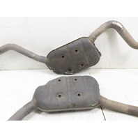 87 Porsche 928 S4 #1331 Exhaust, Intermediate Pipe Silencer Pair Left & Right
